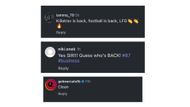 What fans and teammates said about the haircut (Image via Instagram)